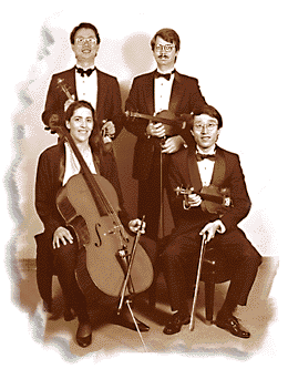 A photo of the Quapaw String Quartet