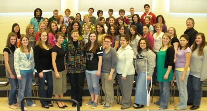 A photo of West Ottawa High School Choir
