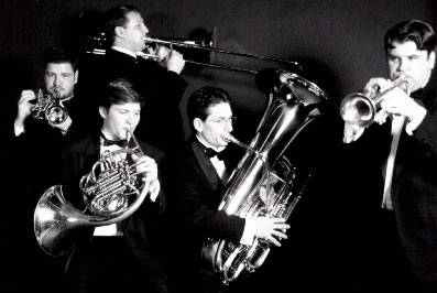 A photo of the Baltimore Brass Quintet