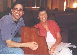 A photo of Paul Radin and Gwyneth Walker